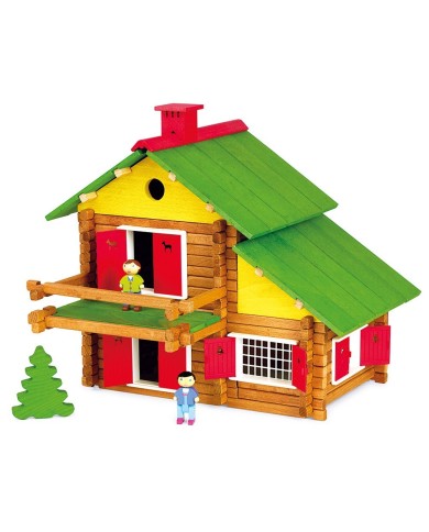Mon chalet en bois - 175 pièces - Coffret en bois Mon chalet en bois - 175 pièces - Coffret en bois