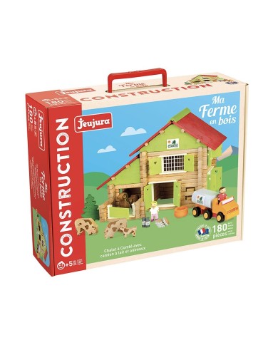 Ferme avec Animaux - 100 Pieces - Jeujura - Jeux de Construction - Dès 5 ans