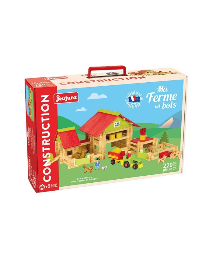 Grande ferme avec tracteur et animaux  - 220 pièces