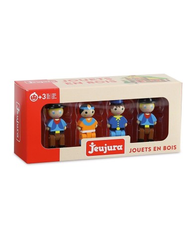 Coffret 4 personnages far west Coffret 4 personnages far west