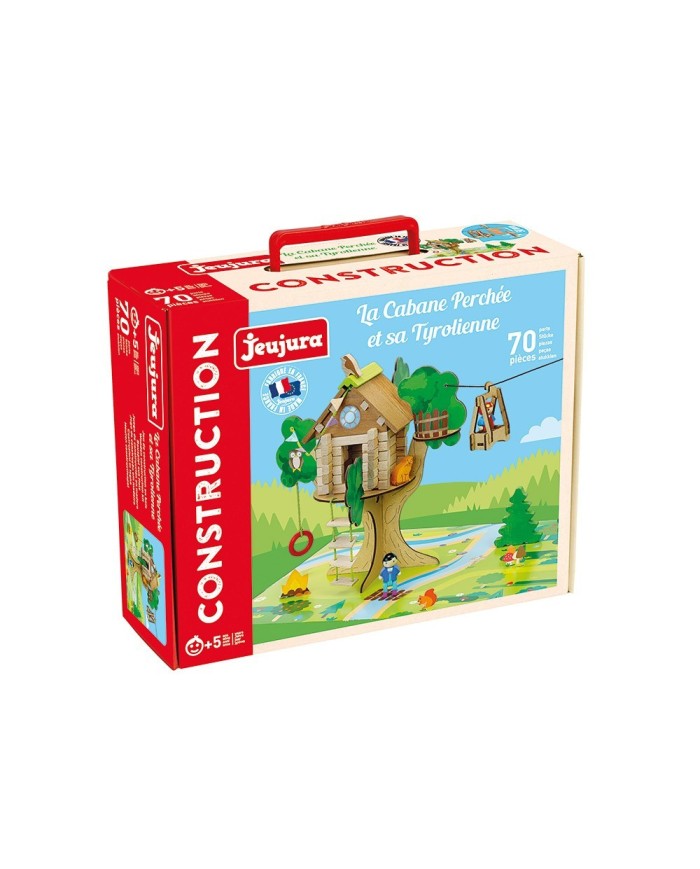 La cabane perchée et sa tyrolienne - 70 pièces