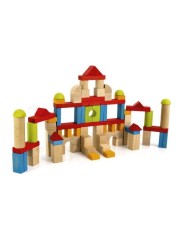 Blocs de construction - 82 pièces en bois - Produit en France