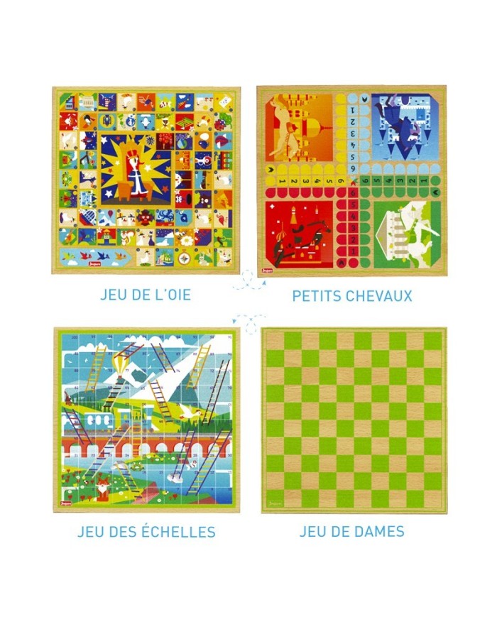 Jeux de société - plateaux en bois Jeux de société - plateaux en bois