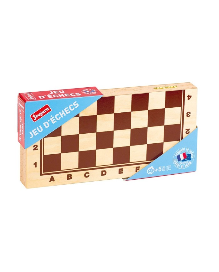 Jeu d'échecs - coffret pliant en bois