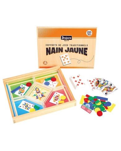 Jeu du nain jaune - coffret en bois Jeu du nain jaune - coffret en bois
