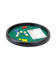 Piste de dés - Yam - 421 - diamètre 31 cm -  Fabriqué en France