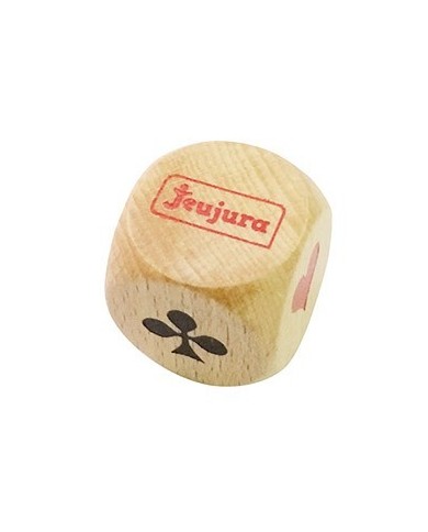 Dé belote - dé d'atout en bois
