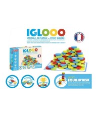 Iglooo - 100 pièces Bois 4 couleurs différentes  fabriqué dans le Jura Iglooo - 100 pièces Bois 4 couleurs différentes  fabriqué dans le Jura