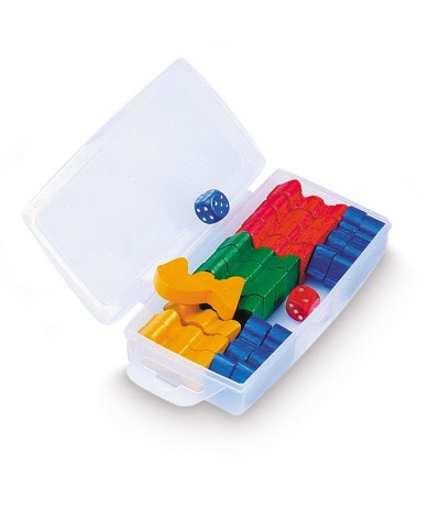 Boîte 16 petits chevaux en bois Boîte 16 petits chevaux en bois