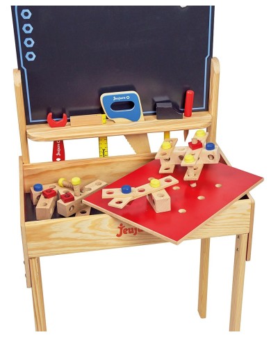 Grand établi en bois