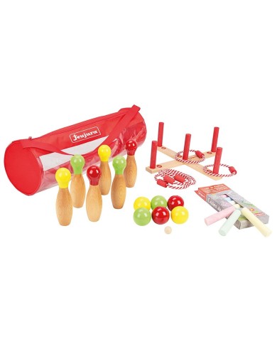 Pack de jeux d'extérieur  en bois