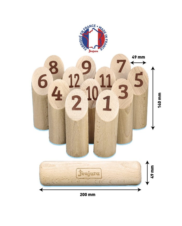 Jeu de quilles à lancer - juraquilles Jeu de quilles à lancer - juraquilles