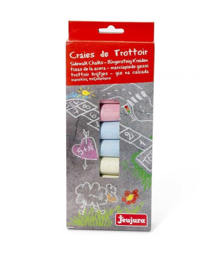 Craies de trottoir - 10 grosses craies de trottoir Craies de trottoir - 10 grosses craies de trottoir