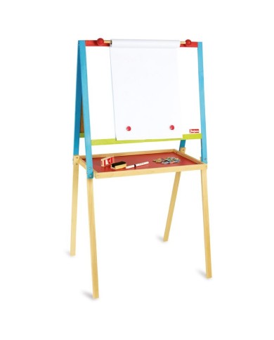 Tableau multifonctions en bois avec fonction dessin