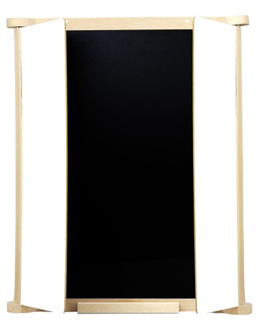 Tableau triptyque en bois naturel Tableau triptyque en bois naturel
