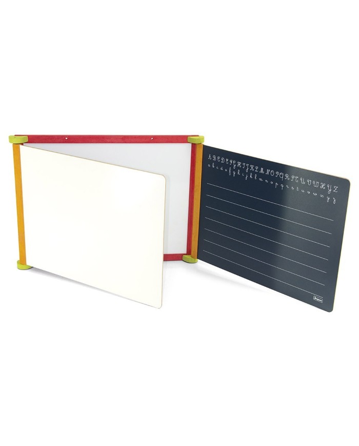 Triptyque en bois teinté - magnétique