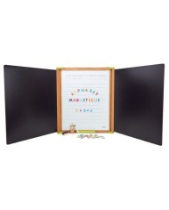 Grand triptyque en bois - magnétique