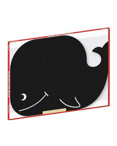 Tableau mural baleine - 80 x 57 cm