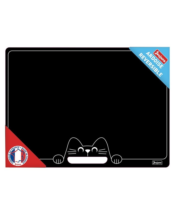 Ardoise réversible chat - 41 x 30 cm Ardoise réversible chat - 41 x 30 cm