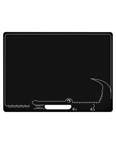 Ardoise réversible crocodile - 41 x 30 cm Ardoise réversible crocodile - 41 x 30 cm