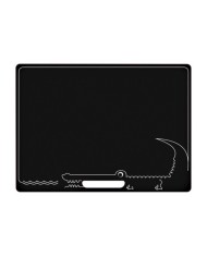 Ardoise réversible crocodile - 41 x 30 cm - Fabriqué en France Ardoise réversible crocodile - 41 x 30 cm - Fabriqué en France