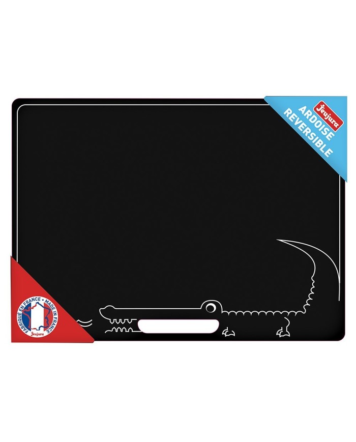 Ardoise réversible crocodile - 41 x 30 cm