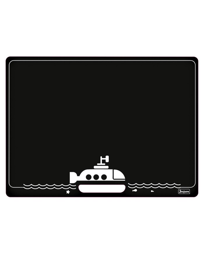 Ardoise réversible sous-marin - 41 x 30 cm