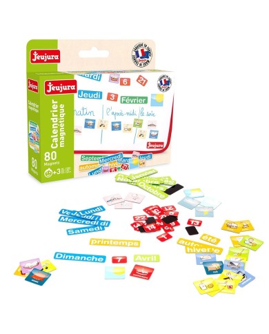Magnets calendrier - coffret de 80 caractères