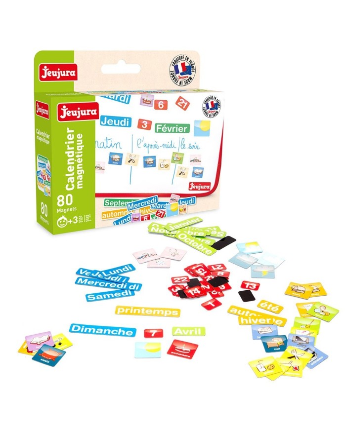 Magnets calendrier - coffret de 80 caractères