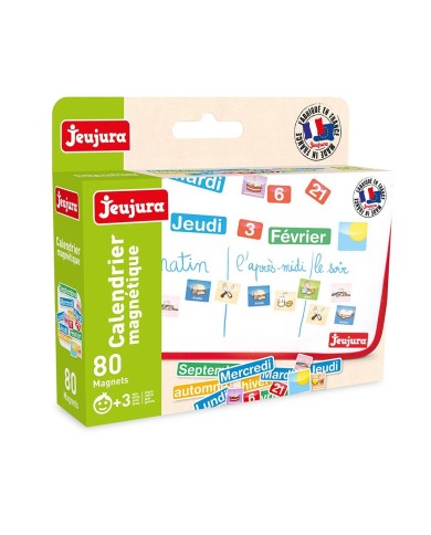 Magnets calendrier - coffret de 80 caractères