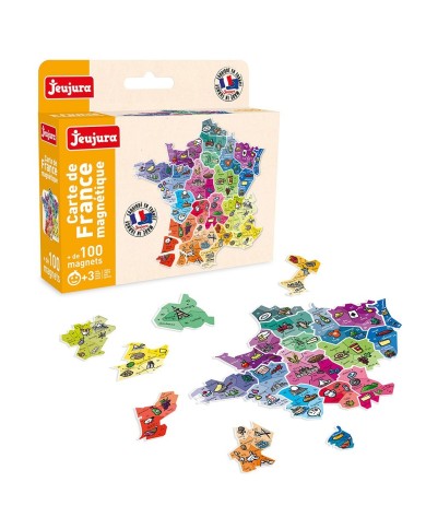 Carte de France magnétique