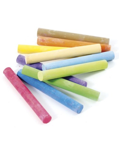 Boîte 10 craies couleur