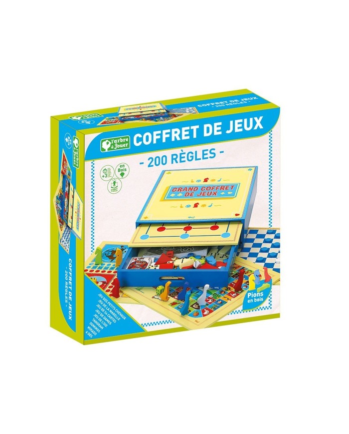 Grand coffret de jeux - 200 règles