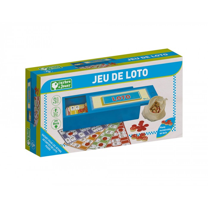 JeuJura - 8989 - 96 cartes carton de loto : : Fournitures