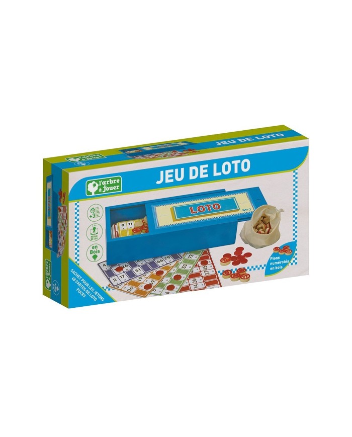 JeuJura - 8989 - 96 cartes carton de loto : : Fournitures