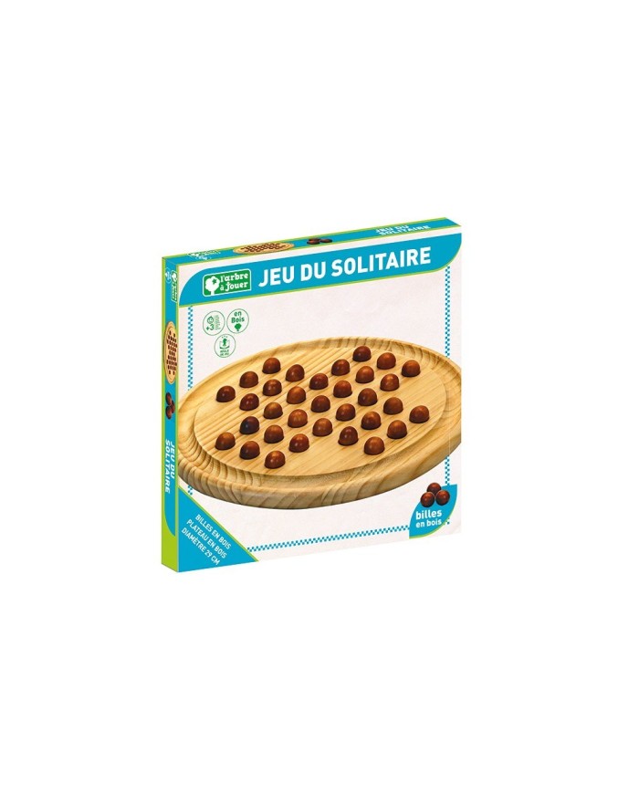Solitaire en bois