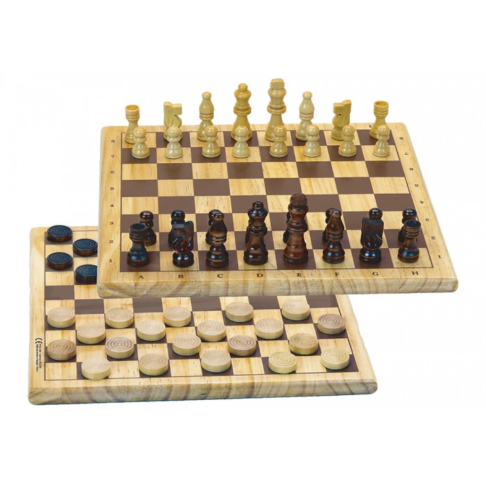 2 en 1 Jeu de société d'échecs et de ludo - Multicolore Original