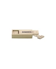 Dominos en bois - coffret en bois - 28 dominos en bois