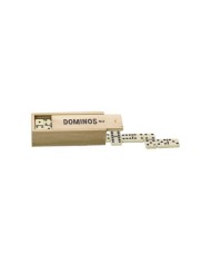 Dominos avec pivots - coffret en bois -  28 dominos avec pivots