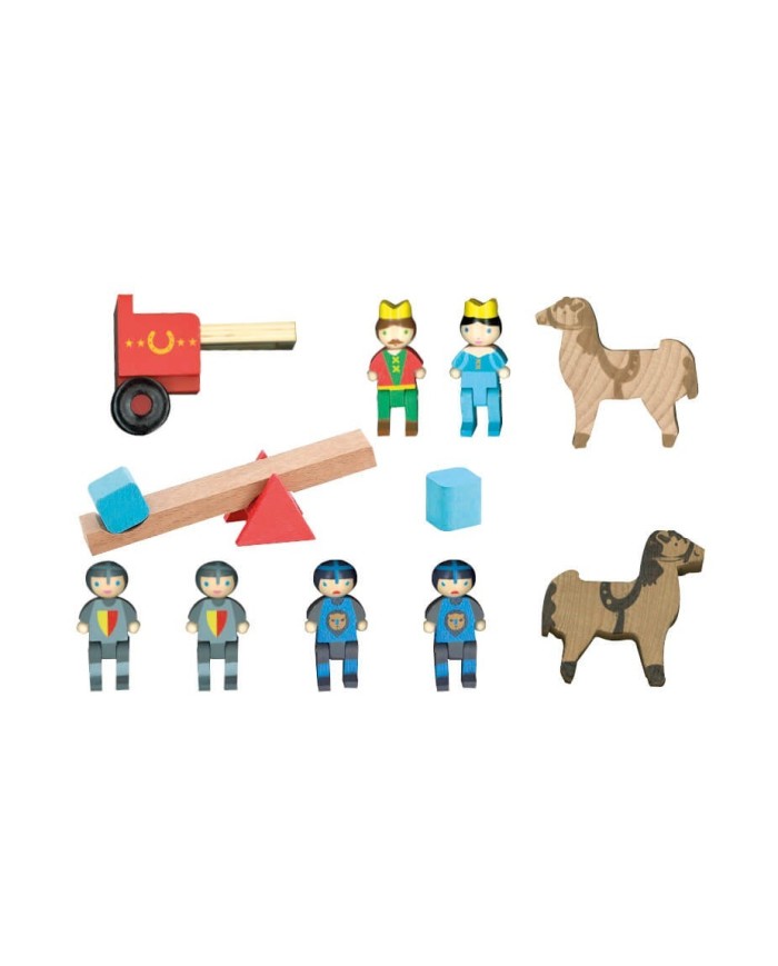 roi, reine et chevaliers