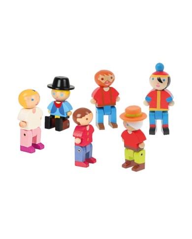 6 personnages 6 personnages
