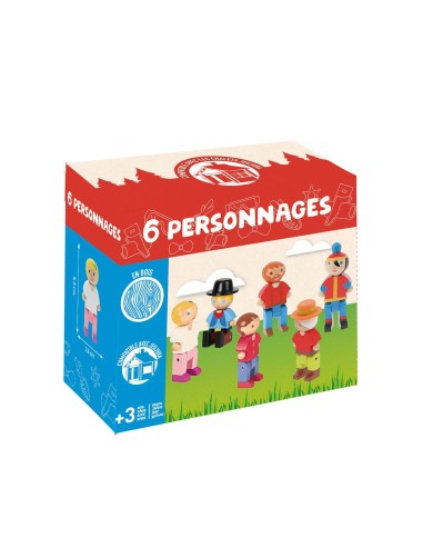 6 personnages 6 personnages