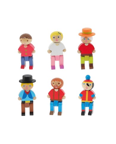 6 personnages 6 personnages