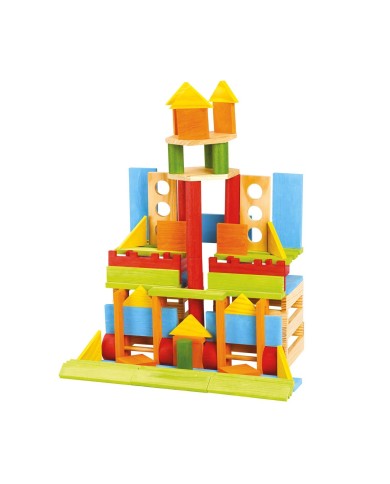 Técap ? multiform - 100 pièces - Jeu de construction et d'équilibre