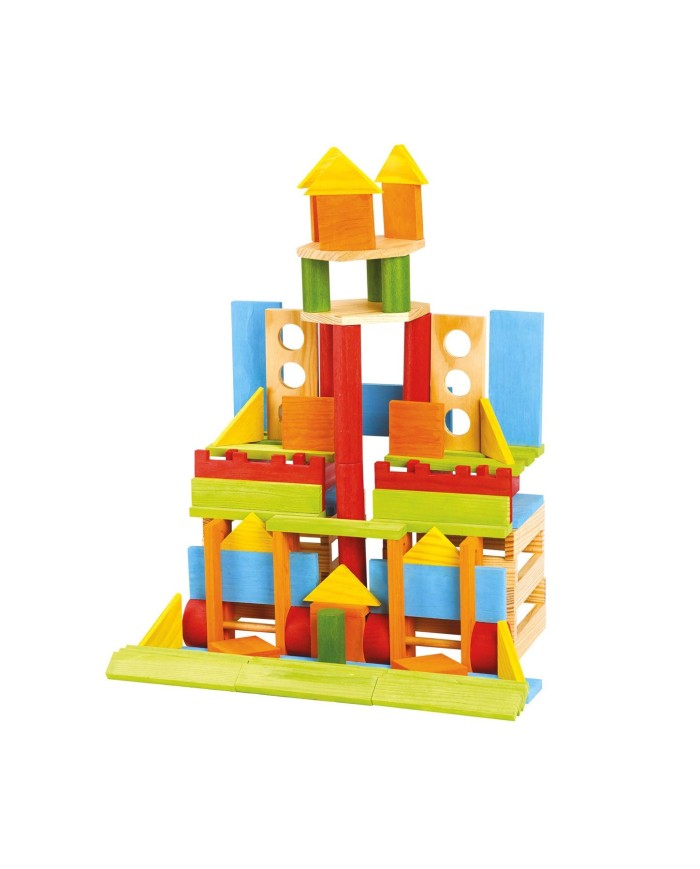 Técap ? multiform - 100 pièces - Jeu de construction et d'équilibre