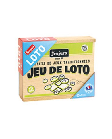 90 jetons de loto en bois numérotés pour vos jeux de loto I Cartaloto