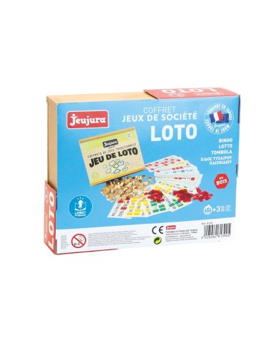 Jeu de loto - coffret en bois Jeu de loto - coffret en bois