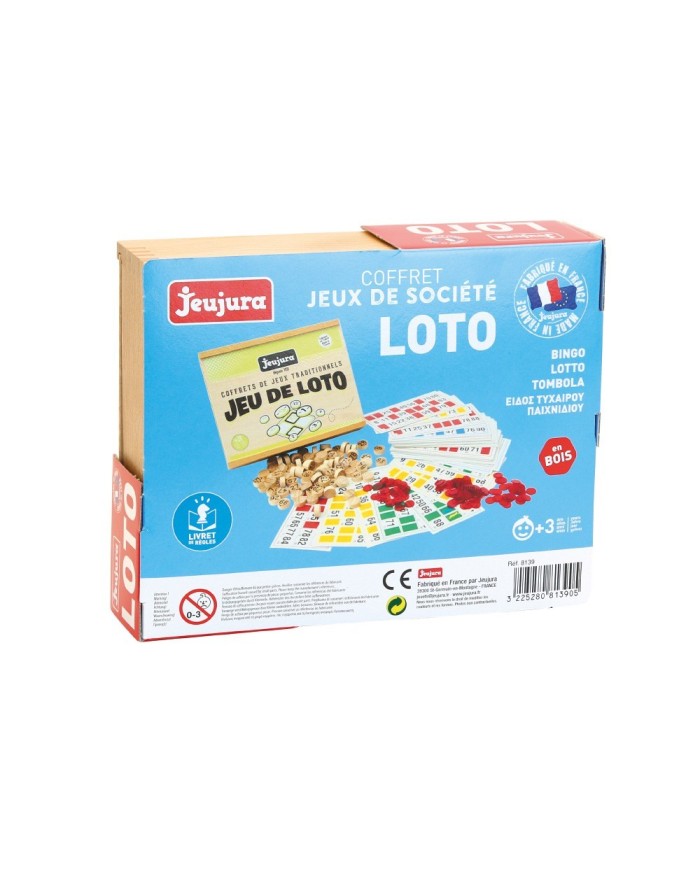 Jeu de loto - coffret en bois Jeu de loto - coffret en bois