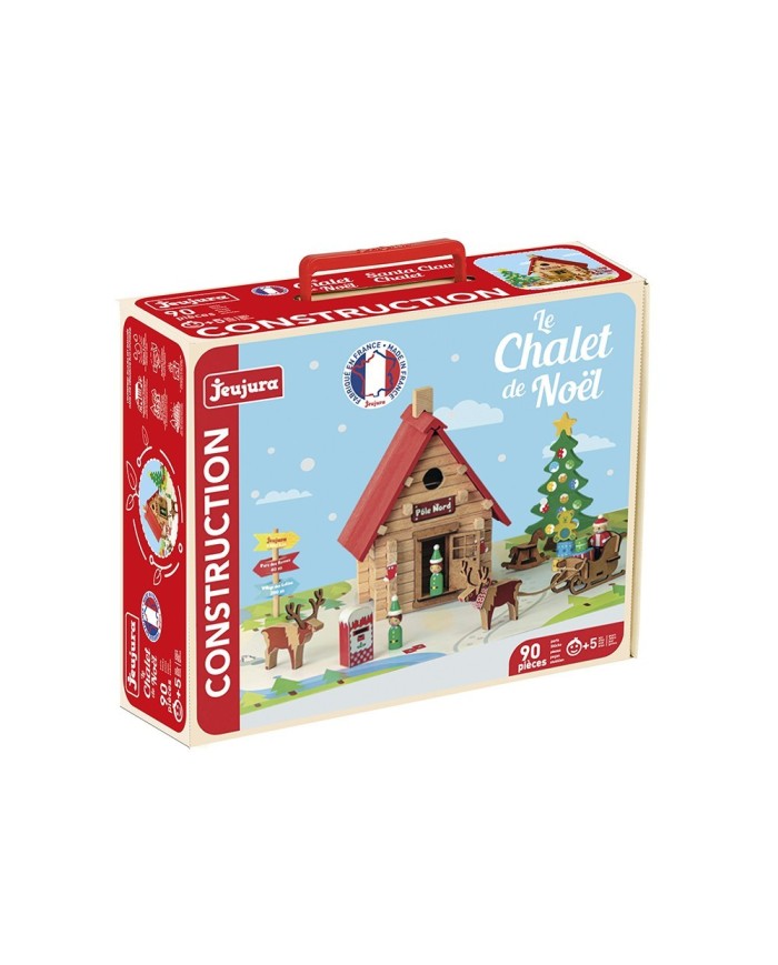 Le chalet de Noël - 90 pieces - JeuJura -Jouet en bois