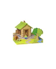 Maisonnette en bois - 85 pieces - jeujura - jouet en bois Maisonnette en bois - 85 pieces - jeujura - jouet en bois
